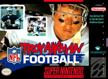 Troy Aikman NFL Football (USA) box cover front